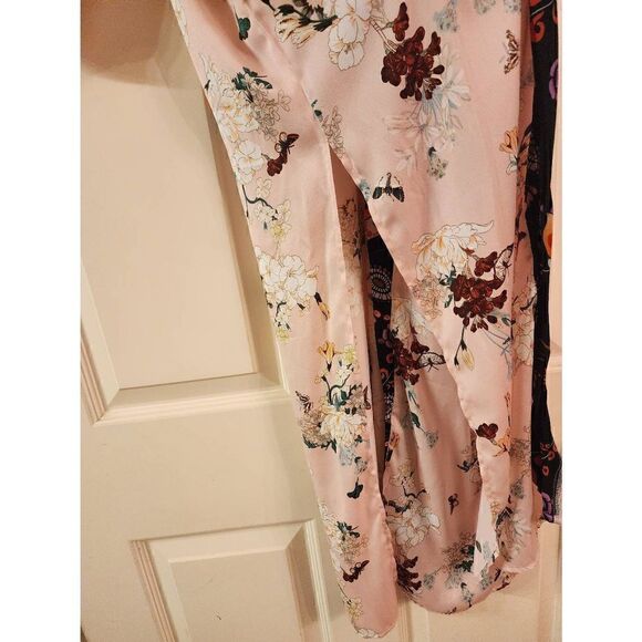 Anthropologie Floreat romantic boho kimono style duster cardigan  size pink - Picture 7 of 11